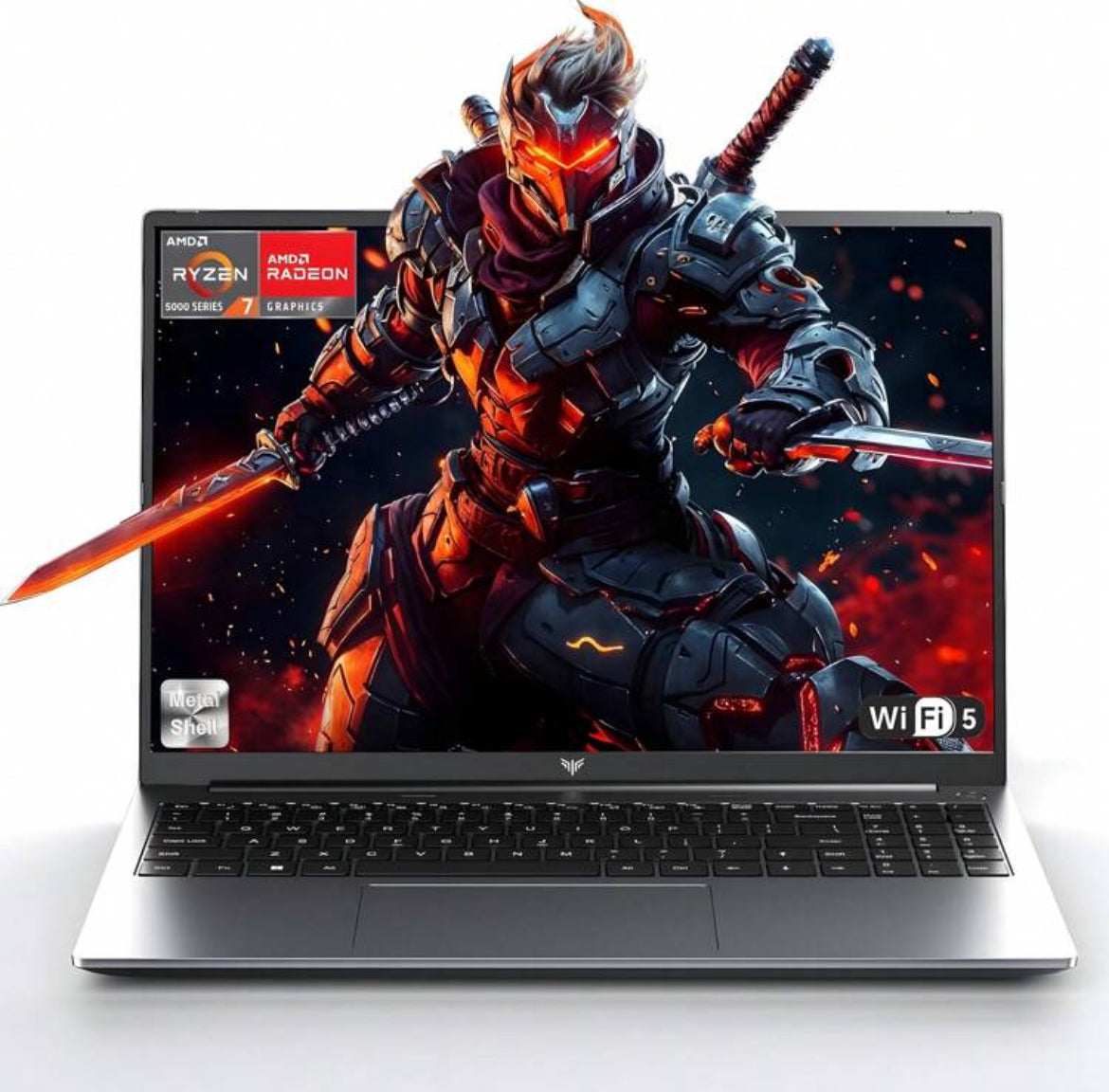 ACEMAGIC ACEMAGIC LX15PRO Newest Gaming Laptop Notebook, With AMD Ryzen 7 5700U (8C/16T, Up To 4.3GHz), 16GB DDR4 RAM 512GB NVMe SSD IPS Laptop Computer, Radeon RX Vega 8 Graphics, 16.1-Inch IPS FHD 1920*1080P Display, 53Wh Battery, Backlit Keyboard